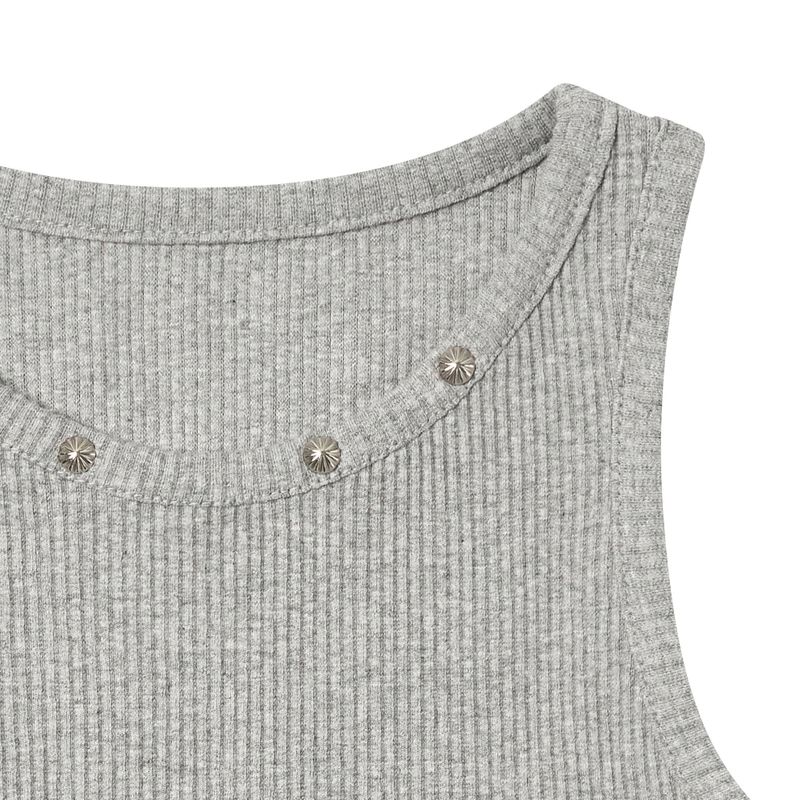 Ake Studded Sleeveless Gray [WOMEN]