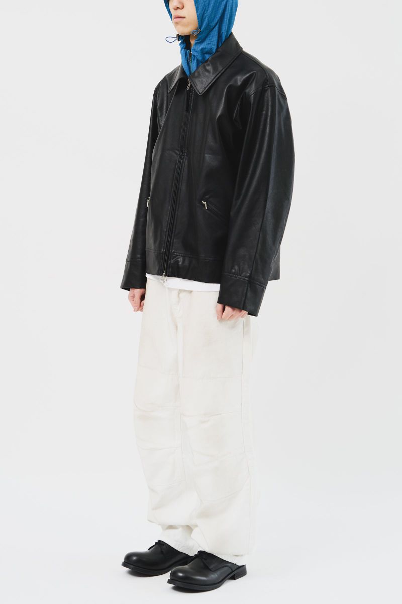 Storm Leather Zip Jacket