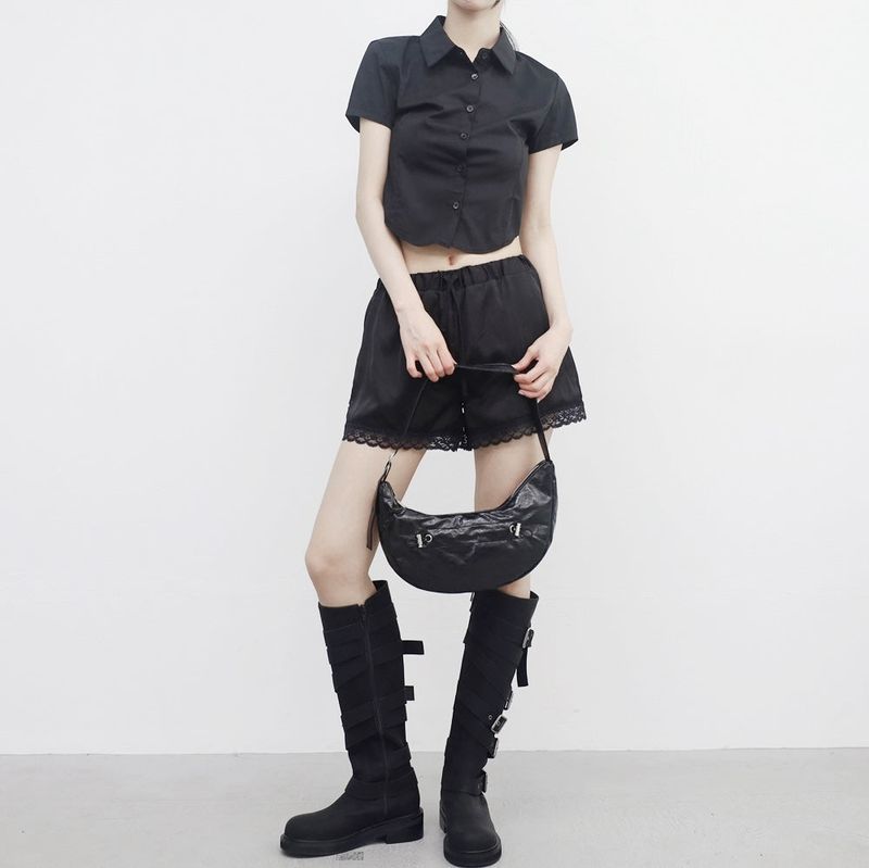 ルアンナセミクロップシャツ