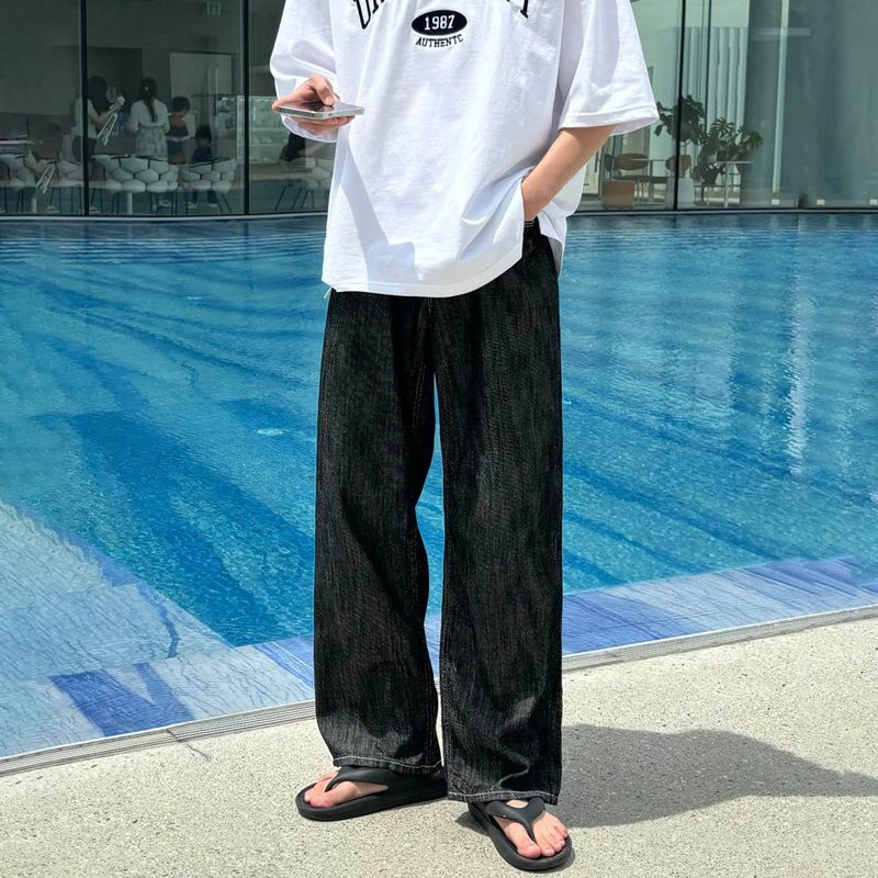 NEVERDOWHY（ネバードゥワイ）の「Life Linen Raw Denim Pants（Pants）」