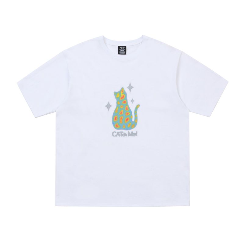 RDVZ（ランデブー）の「キャッチ三―！T　ホワイト（トップス）」