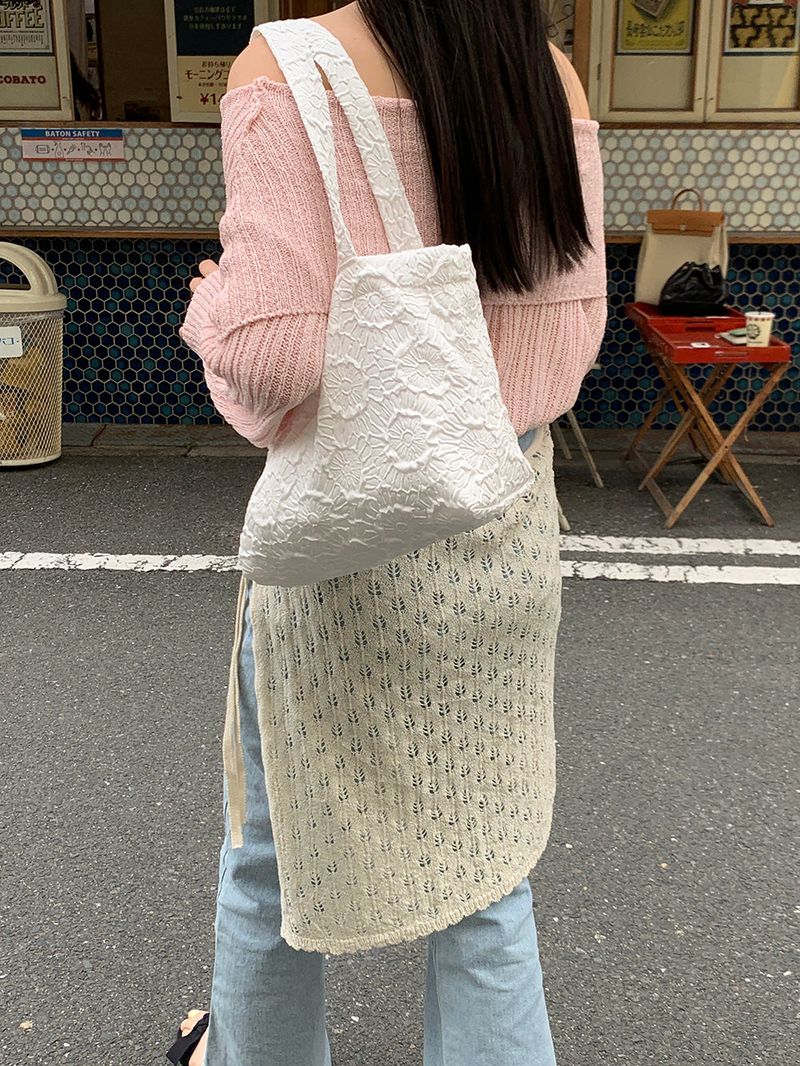 [MADE] Harmo layered knit skirt