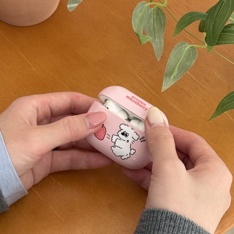 strawberry airpods case