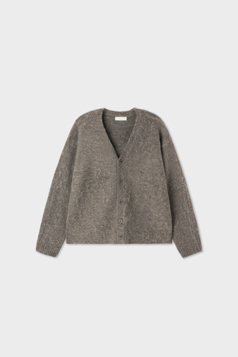 Tori Wool Brush Knit Cardigan (4c)