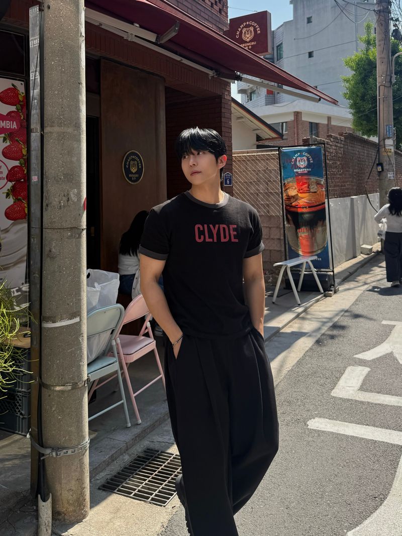 CLYDE muscle ringer short sleeve