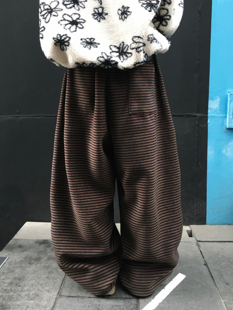 [Ritcore MADE] Striped Fleece Pants (3c)