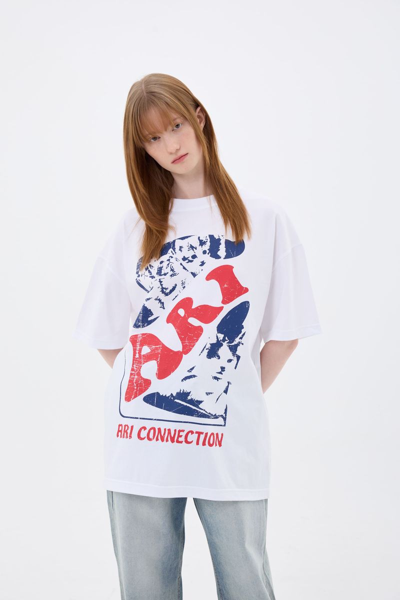 PURRING T-SHIRT / WHITE