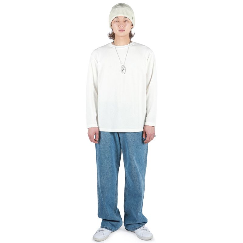 Essential Knit T Shirt White