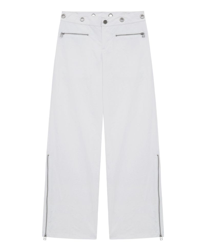 ストラップnyパンツ(white)