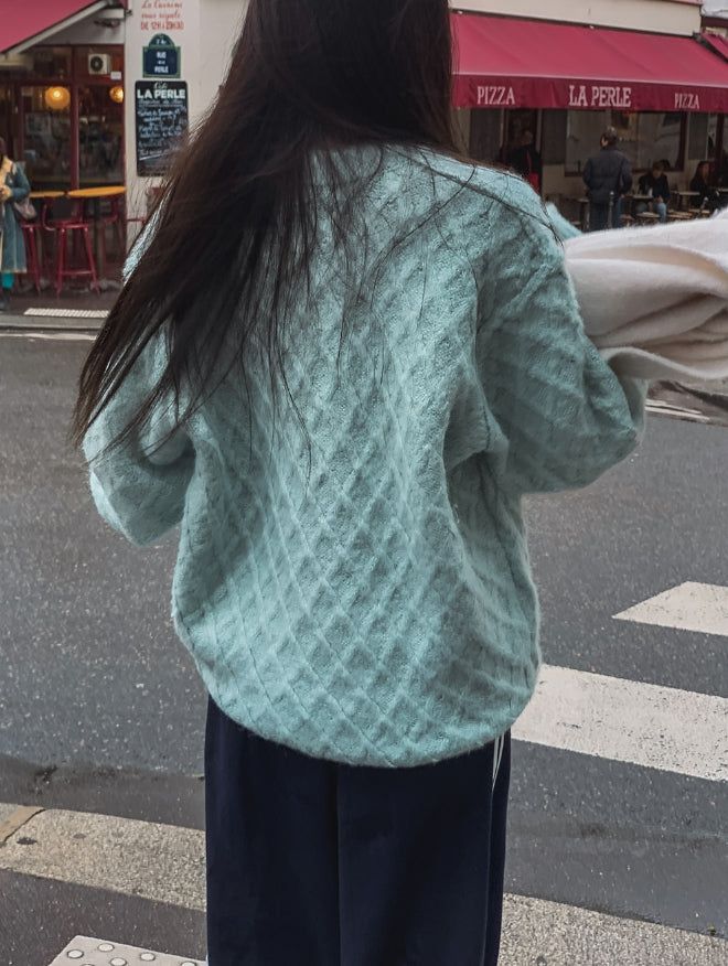 DIA Argyle Over Wool Knitwear