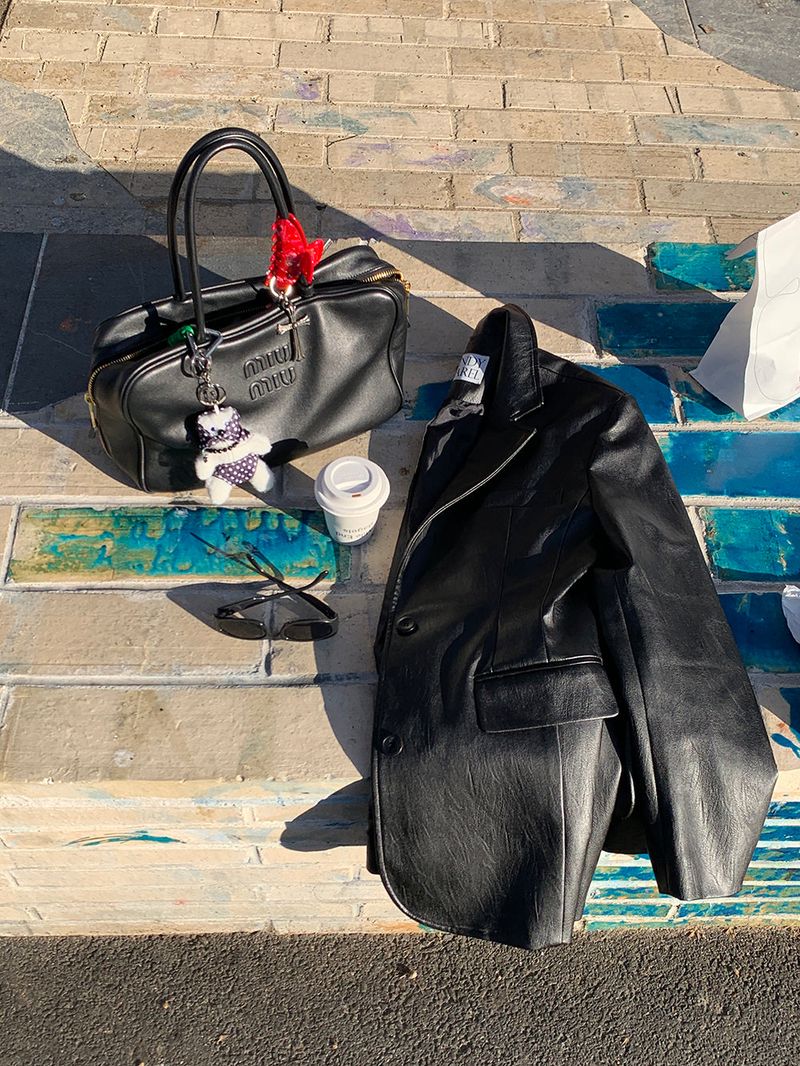 [MADE] Onz Classic Vegan Leather Jacket