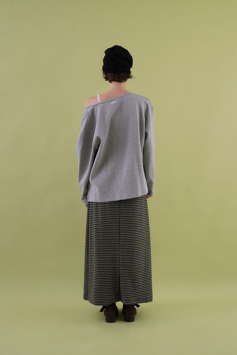 String long skirt_stripe