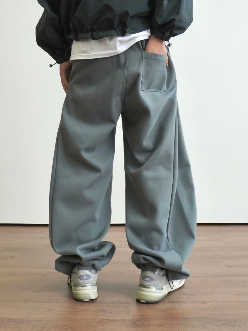 Pinch Side Snap Sweat Pants 6C