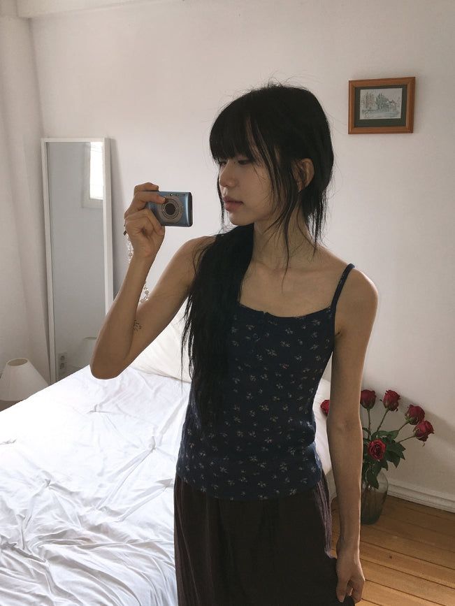 BAON（バオン）の「Rue Ribbed Snap Sleeveless（Tops）」