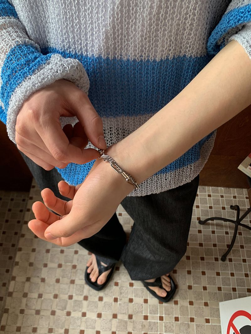 ASCLO Double Chain Bracelet