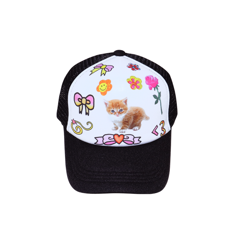 hurjaboyacc（ホジャボーイアクセ）の「cat trucker cap（Hats）」