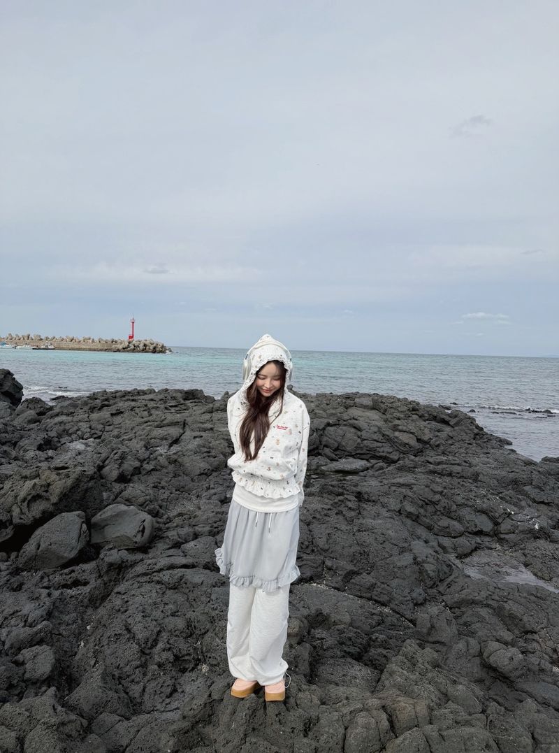 Chiffon Wrap Layered Banding Pants