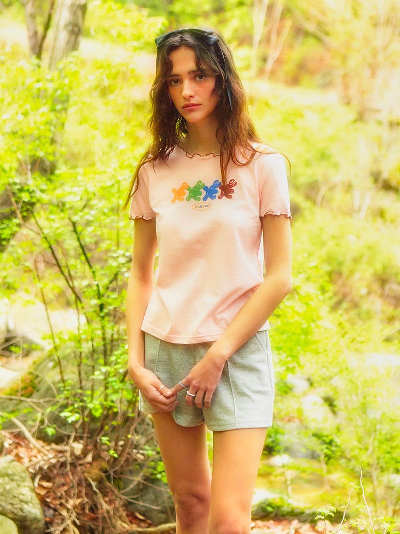 VITALSIGN(バイタルサイン)の「Rabbit Interlock T-Shirt (2colors)(Tops)」