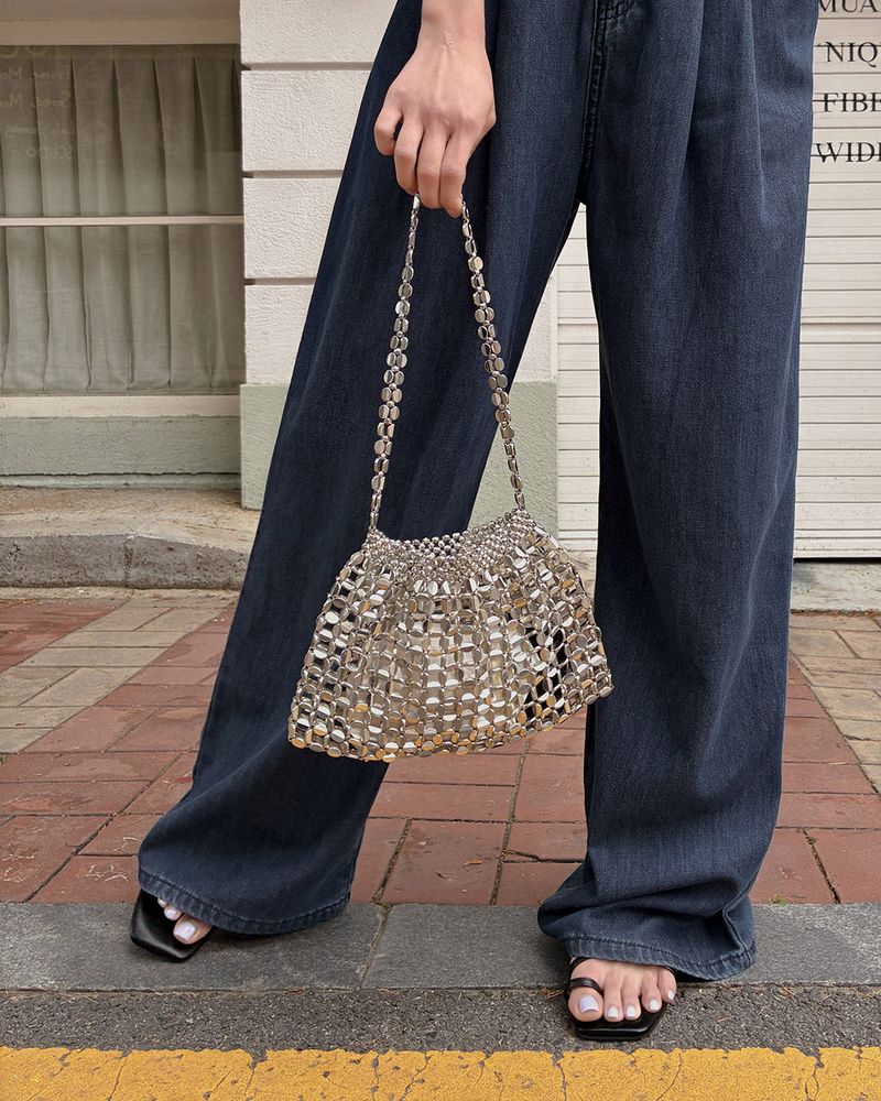 Nafiron Metal Shoulder Bag