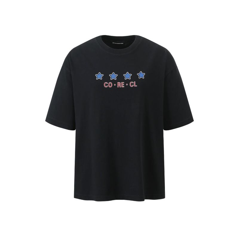 4 Star Artwork T-Shirt (BLACK)