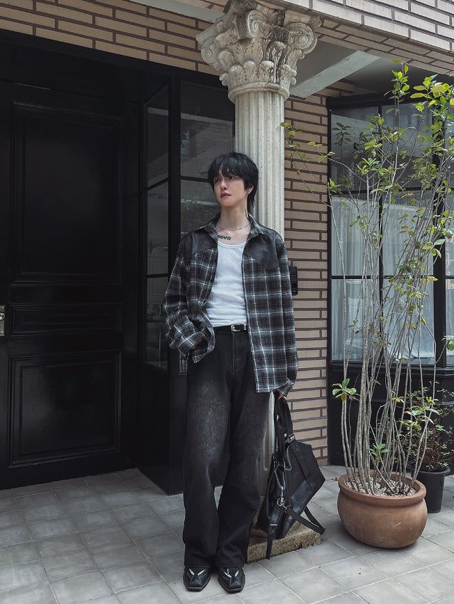 Chris western checked shirt