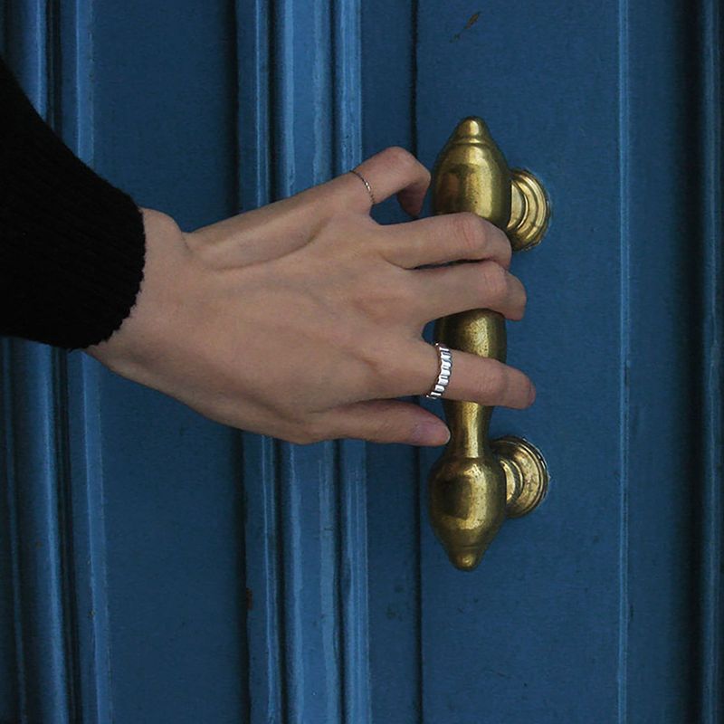 marshmallow narrow ring