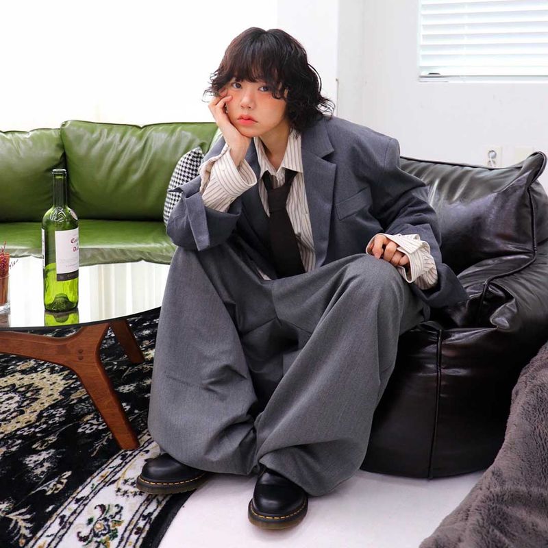 HundoP（ハンドピー）の「リアルパパオーバーサイズブレザー（ジャケット/アウター）」