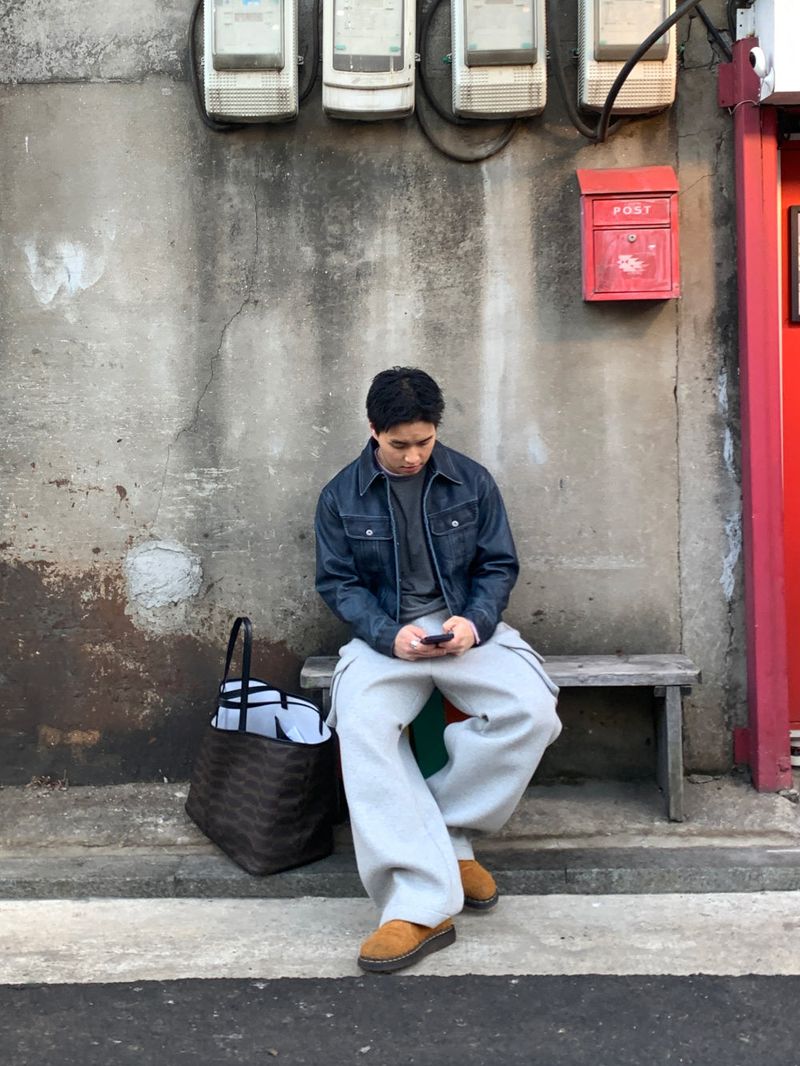 Tantan Neo Sweat Cargo Pants