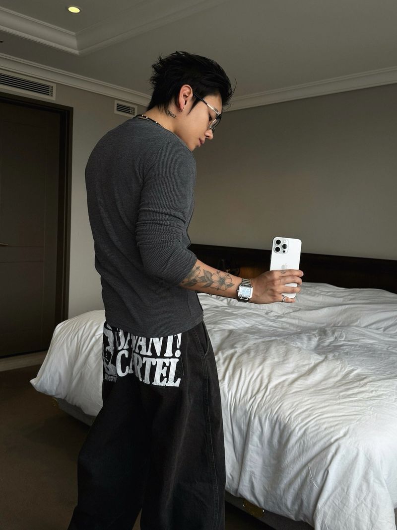 Gendo muscle cut long sleeve 4C