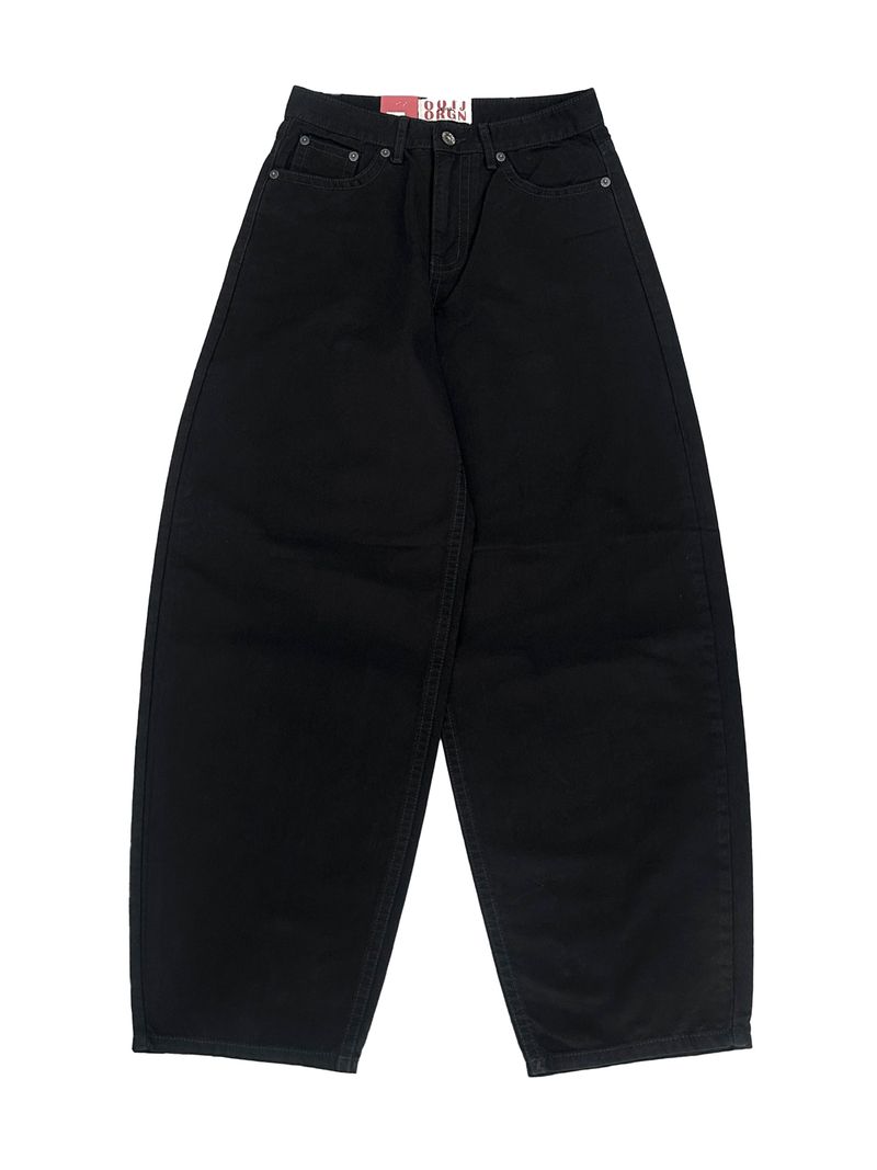 deep stitch wide denim