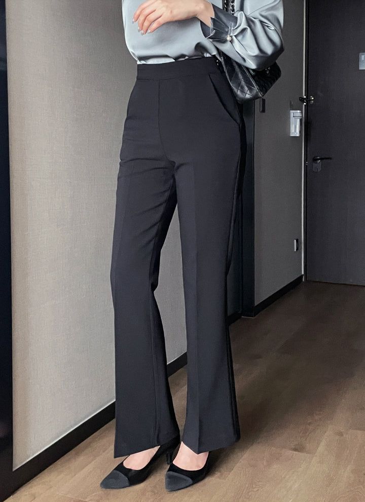 Benon Span Slim Bootcut Slacks