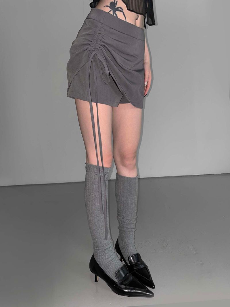 shirring formal skirts(2 color)