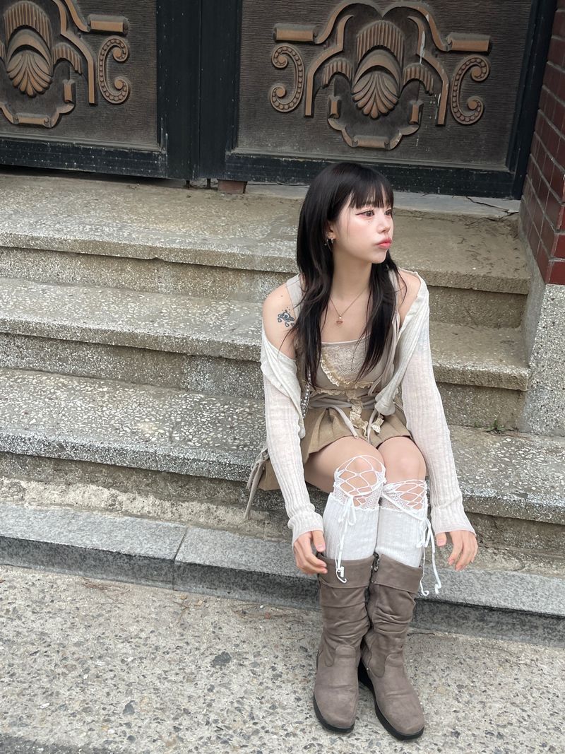 Fairy Lace Beads Chain Top