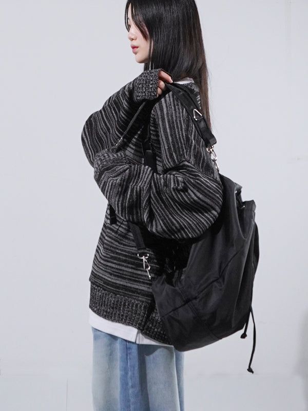 (UNISEX) Flux Lightweight Drawstring Backpack