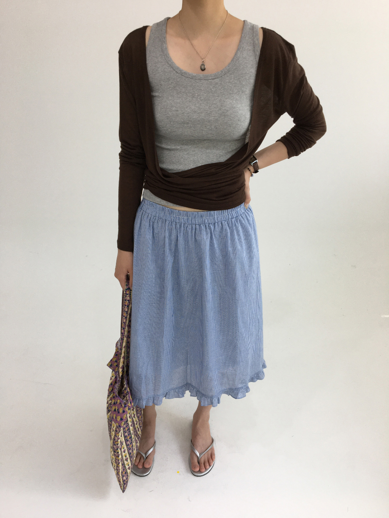 May Janchek Frill Skirt (2color)