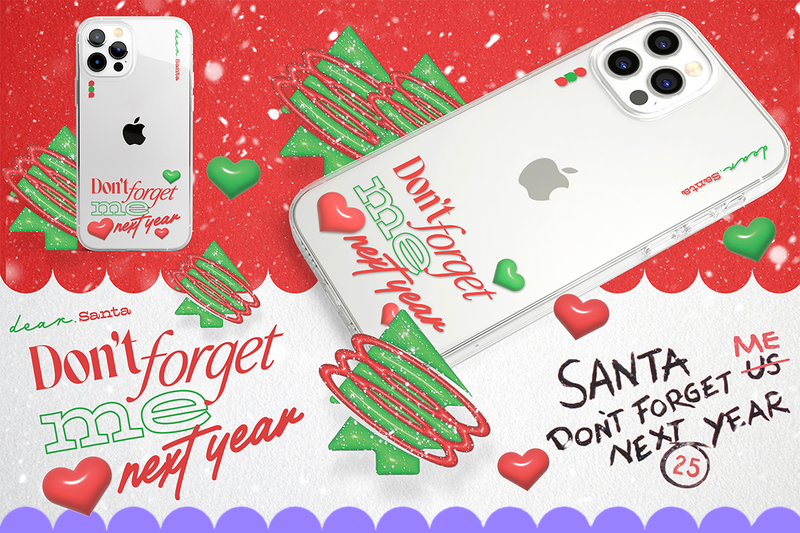 【MADE】dear.Santa Jelly hard Phone case 
