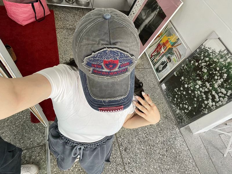 low cut vintage CAP -2C