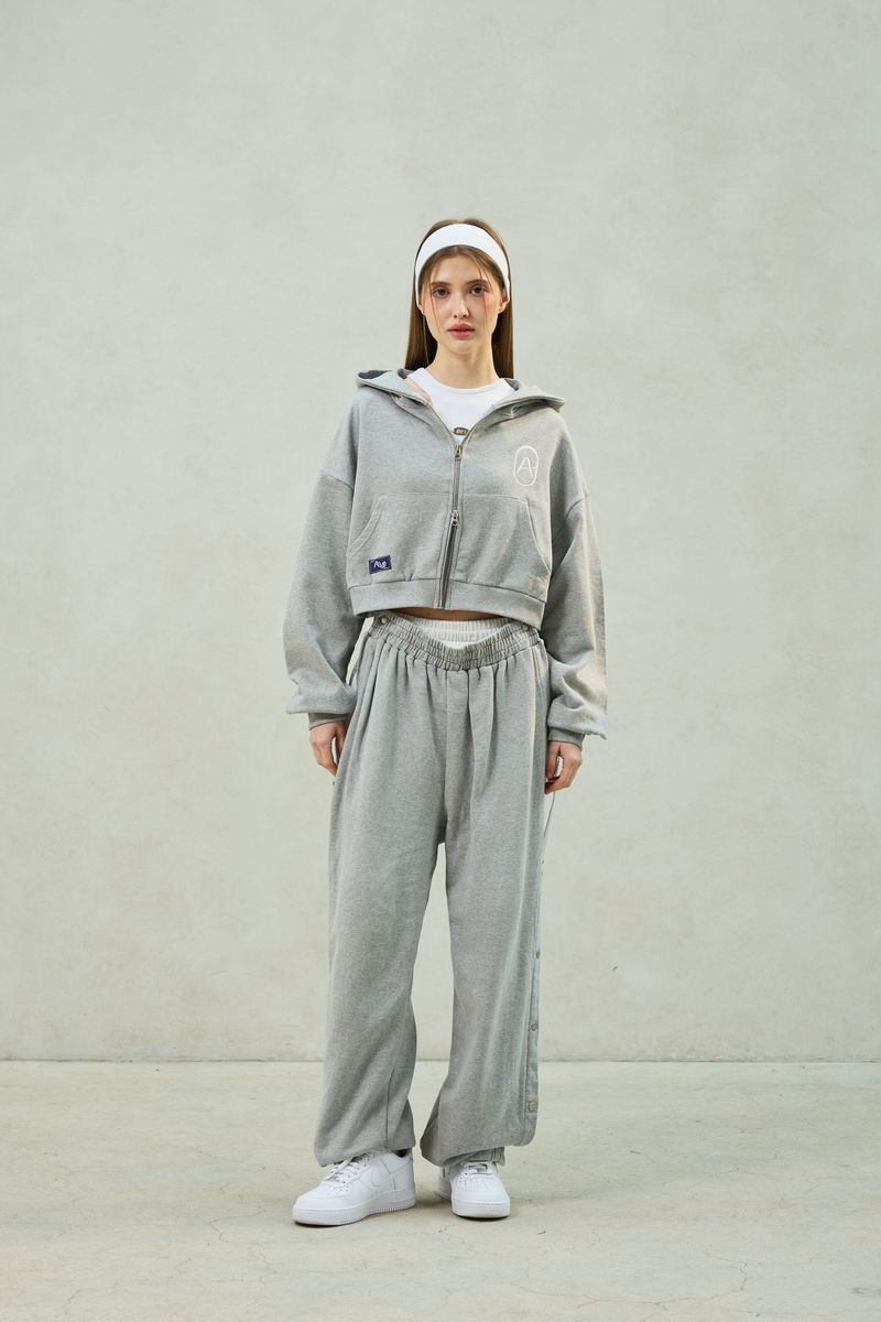PITA SNAP OFF SWEAT PANTS / MELANGE