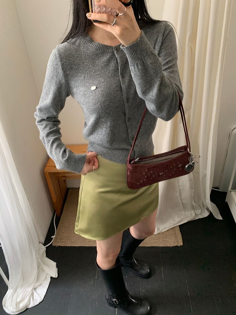 [MADE] MIETTE CASHMERE ROUND CARDIGAN