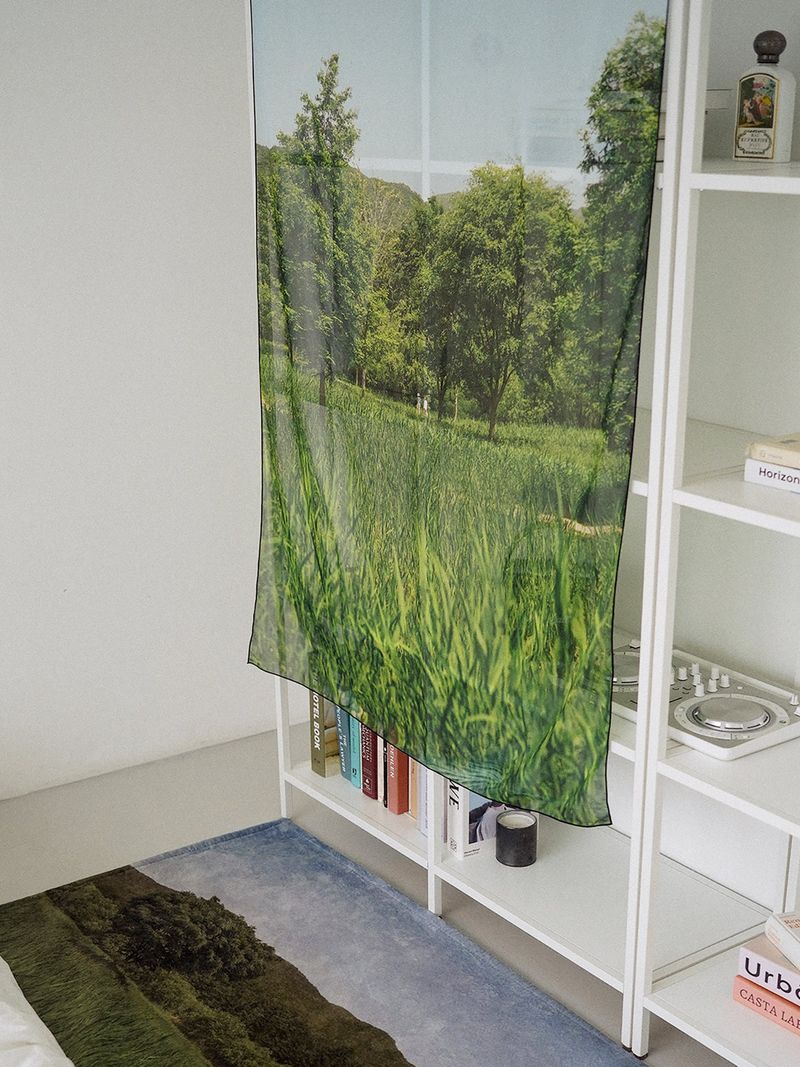 SLEEPTIGHT OBJECT（スリープタイトオブジェクト）の「walking people fabric poster - large(L)（Fashion Accessories）」