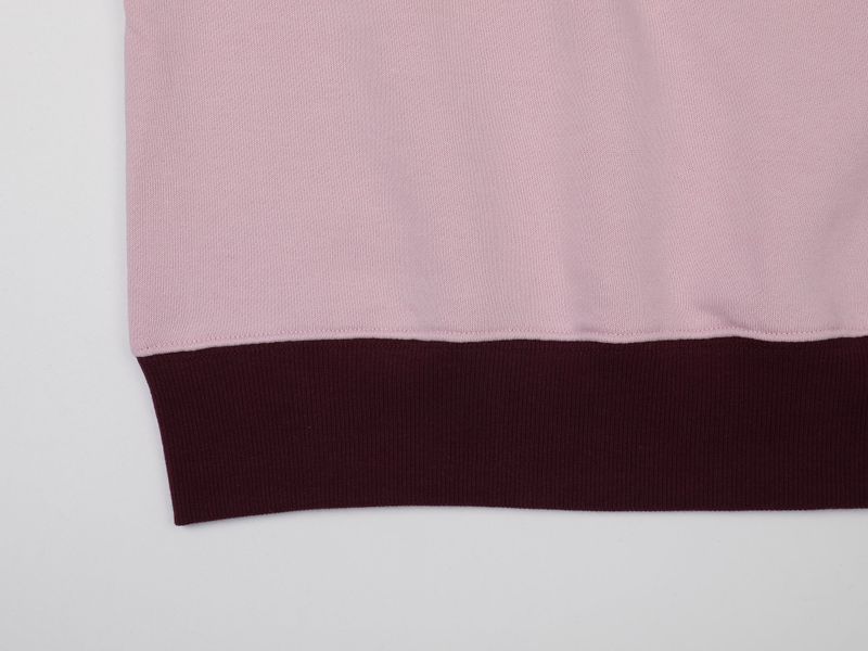 COMFORT REGLAN SHORT SWEATSHIRTS (PINK)