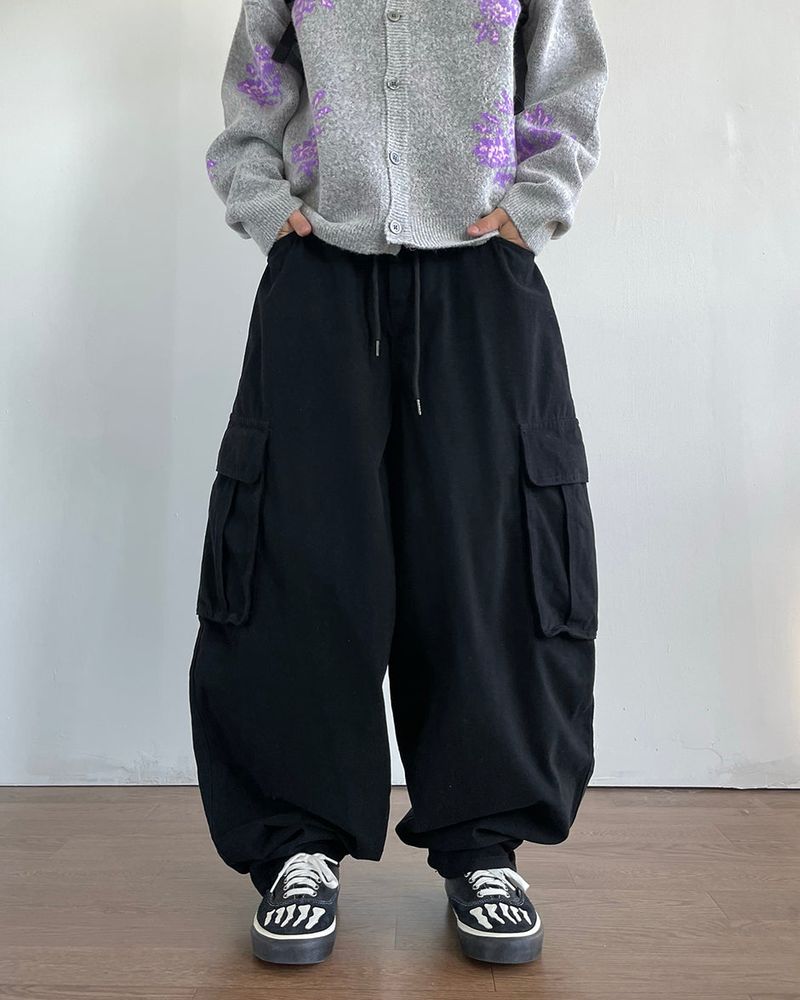 Hype Cargo Cotton Pants 3C