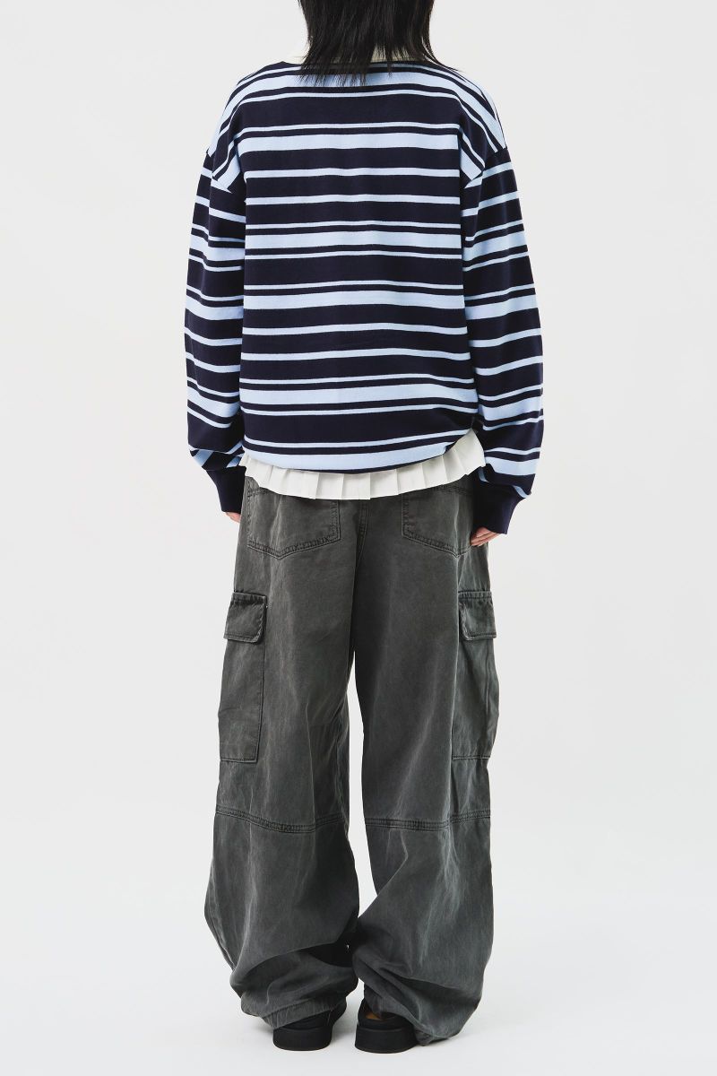 Tora Open Striped Knit (3color)