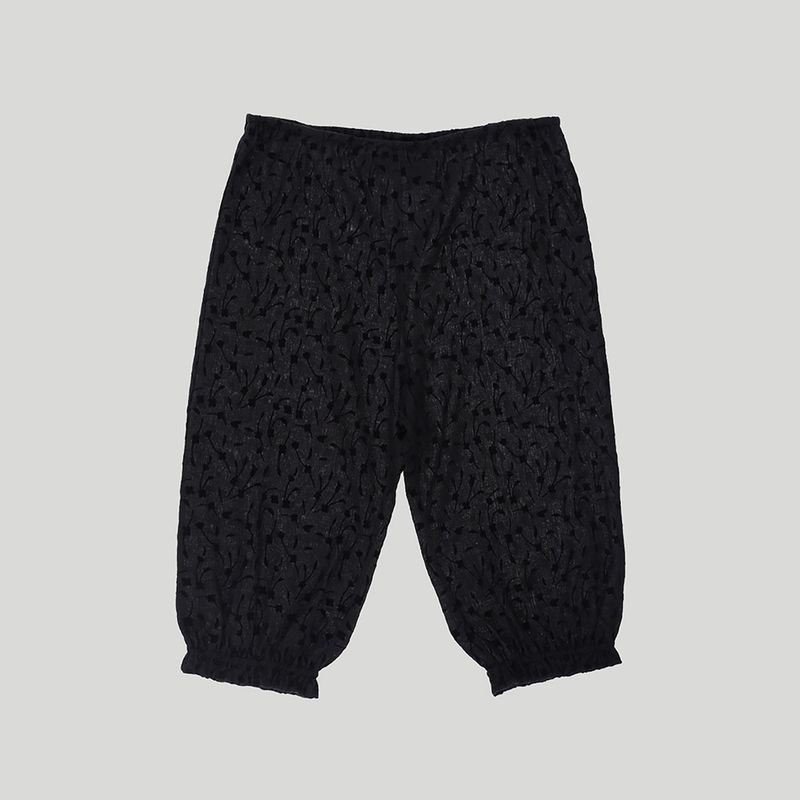FLORAL VOLUME PANTS