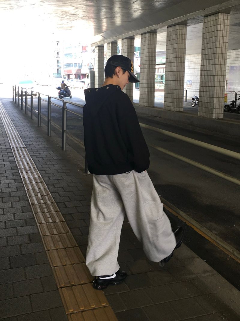 Noel Side Cargo Sweatpants 3C