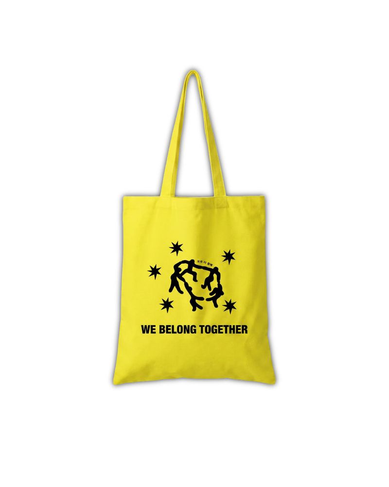 TOGETHER MOLESKIN TOTE BAG