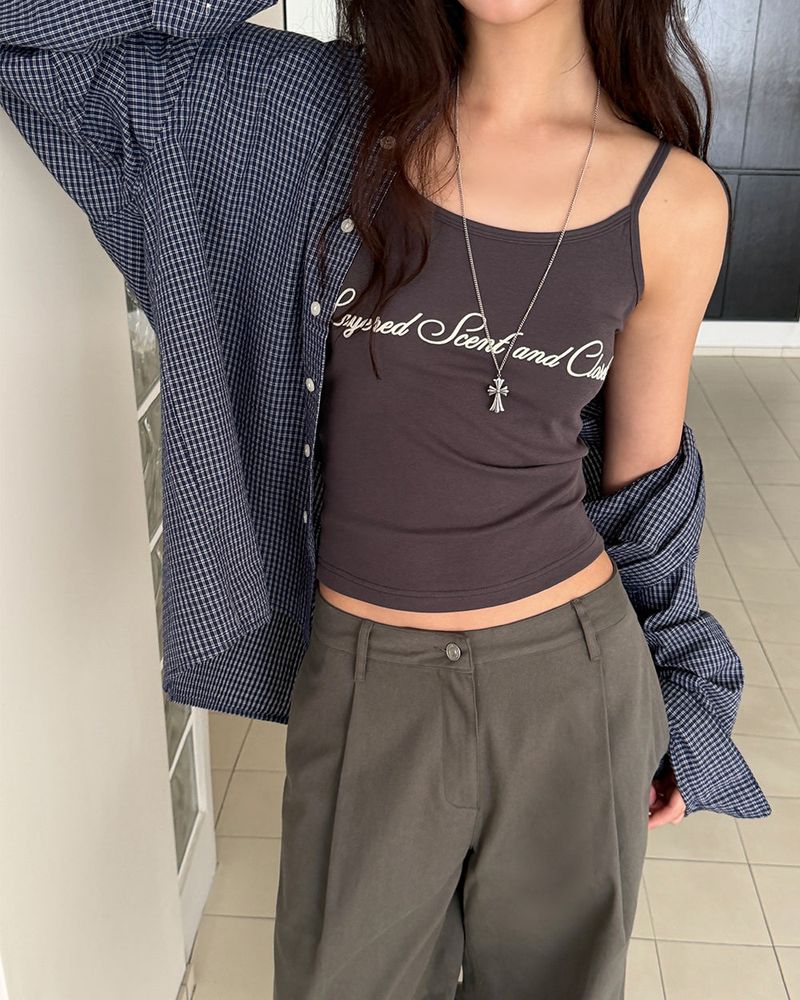 [ORIGINAL] Celt lettering sleeveless