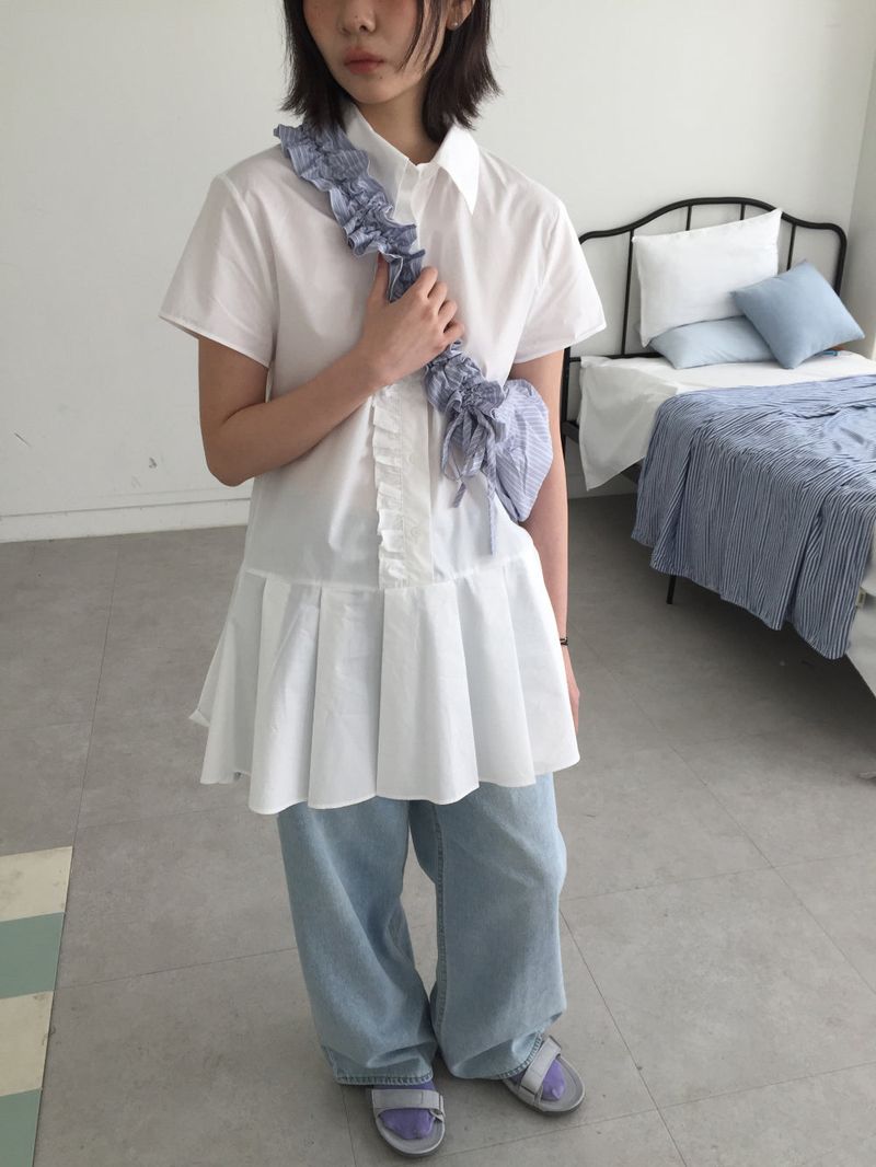 DUGGY(ダギー)の「Baby Blue Straight Denim (1color)(Pants)」