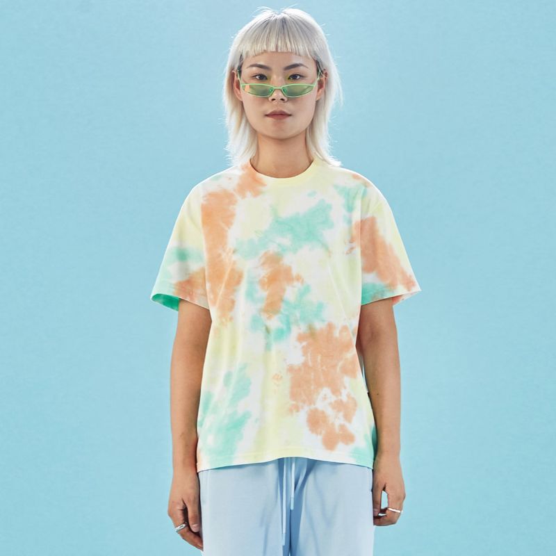 TAKEON（テイクオン）の「リナリア （タイダイTシャツ）（トップス）」