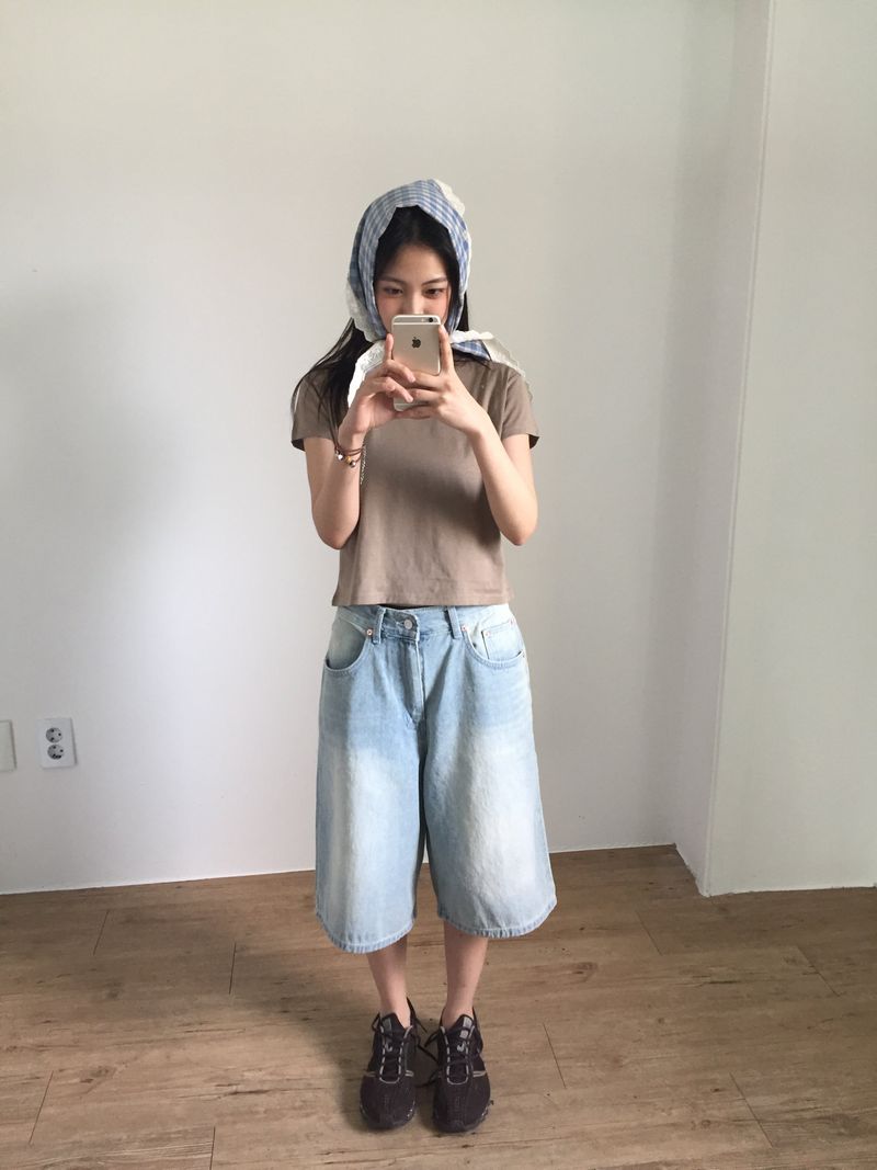 Abe Cap Sleeve T-shirt (5color)
